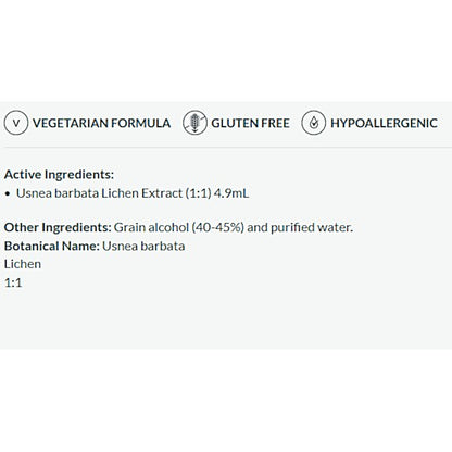 Professional Formulas Lichen (Usnea barbata) 16 oz