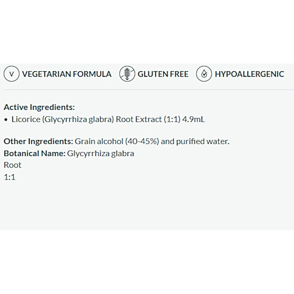 Professional Formulas Licorice (Glycyrrhiza glabra) 16 oz.