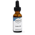 Bottle of Professional Formulas Lumbar 12X homeopathic remedy on a white background