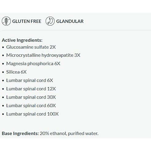 Professional Formulas Lumbar Drops 2oz