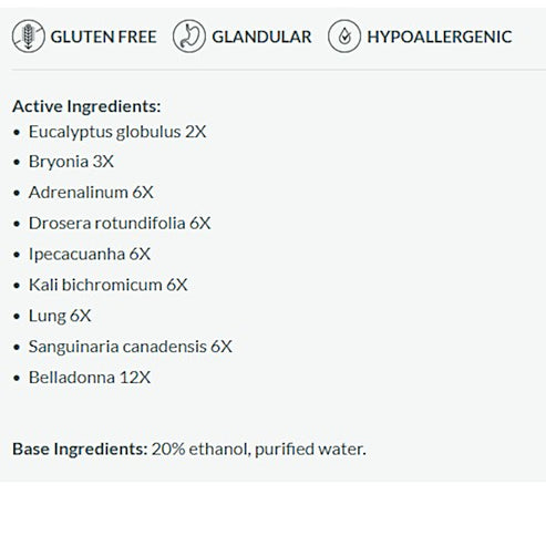 Professional Formulas Lung Stim Liquescence 4oz