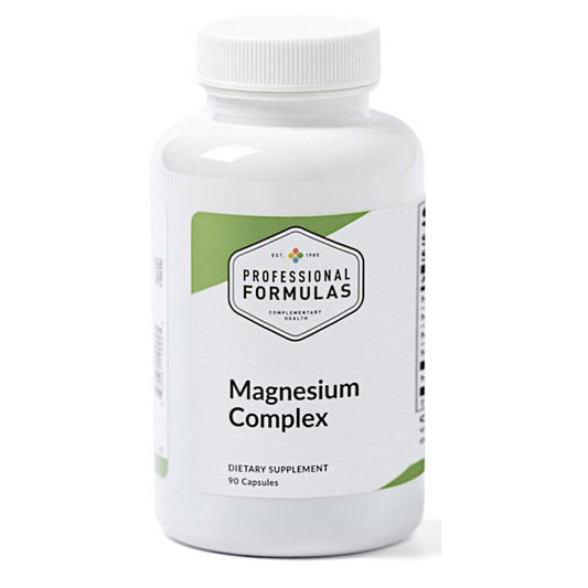 Green and white label, Magnesium complex, 90 capsules