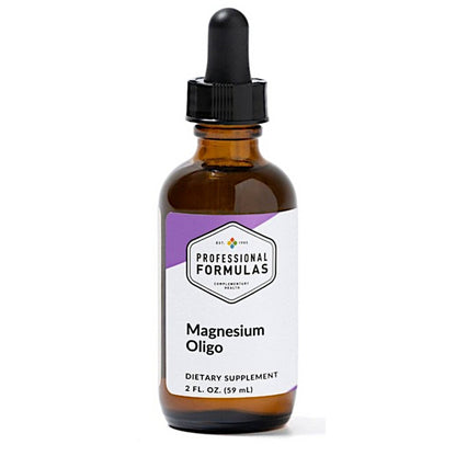 PURPLE AND WHITE LABEL, MAGNESIUM OLIGO, 2 OZ