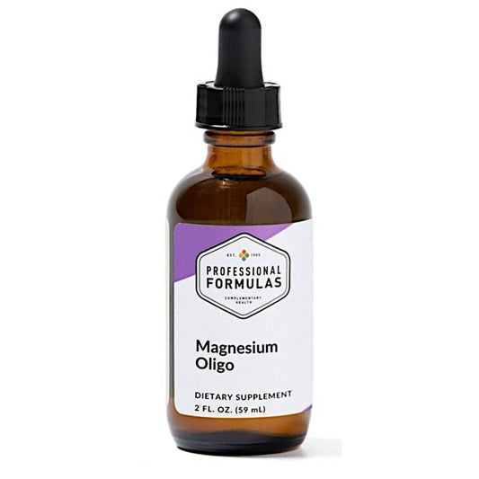 PURPLE AND WHITE LABEL, MAGNESIUM OLIGO, 2 OZ