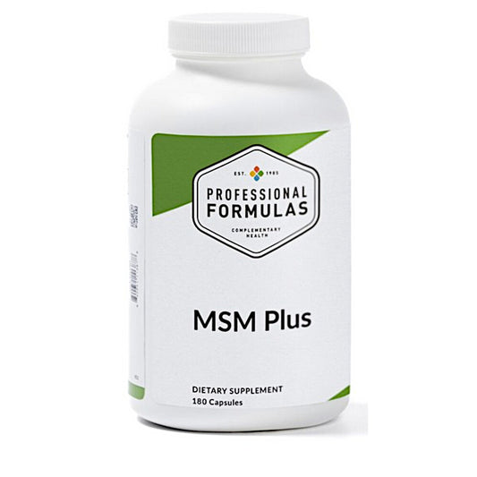 Professional Formulas MSM Plus 180c