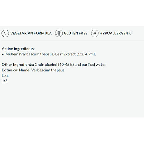 Professional Formulas Mullein 4oz.