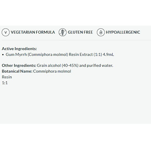 Professional Formulas Myrrh (Commiphora molmol) 4oz