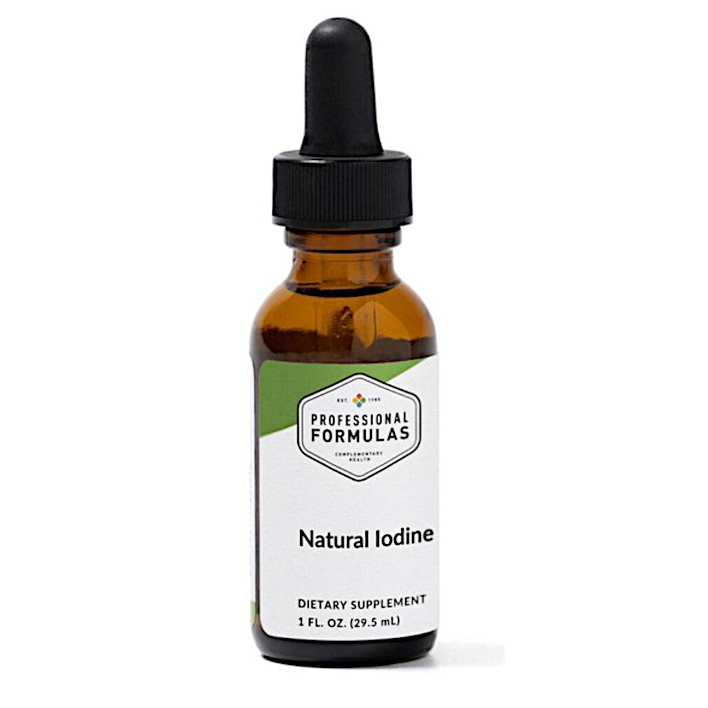 Professional Formulas Natural Iodine 1oz