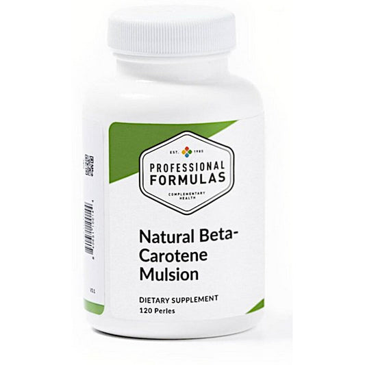 Professional Formulas Natural Beta-Carotene Mulsion 120 perles