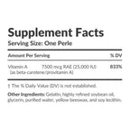 Professional Formulas Natural Beta-Carotene Mulsion 120 perles