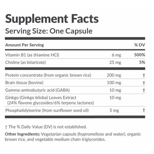 Professional Formulas Neuro Medulla Complex 60c