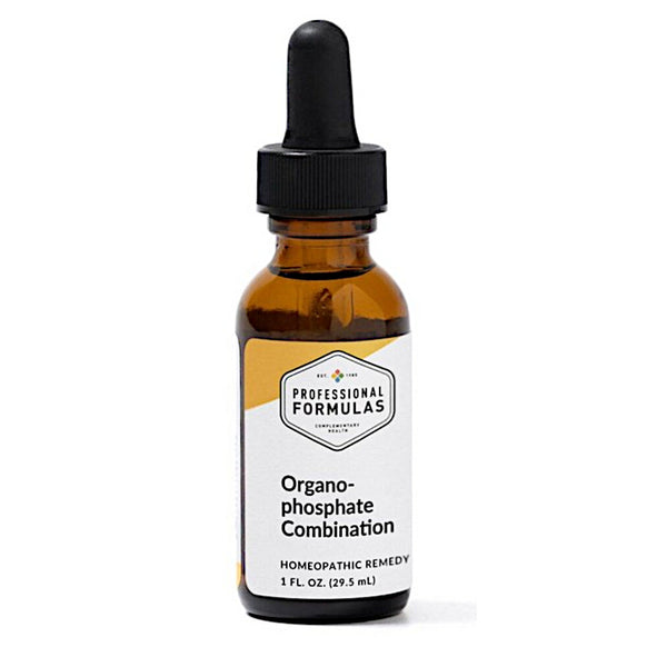 Bottle of 'Professional Formulas' homeopathic remedy with a dropper on a white background