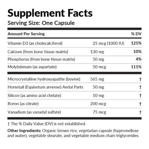Professional Formulas Osseous-Apatite Complex 60c