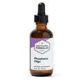 Brown glass bottle with dropper labeled 'Professional Formulas Phosphorus Oligo' on a white background