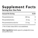 Professional Formulas PhosphatidylSerine 60 perles