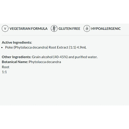 Professional Formulas Poke Root (Phytolacca decandra) 8.4 oz