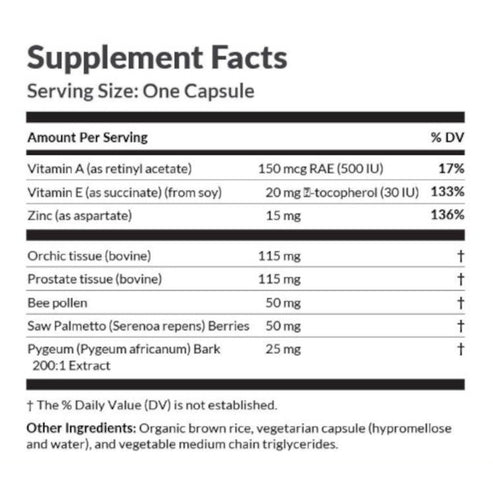 Professional Formulas Prostate Complex 60c