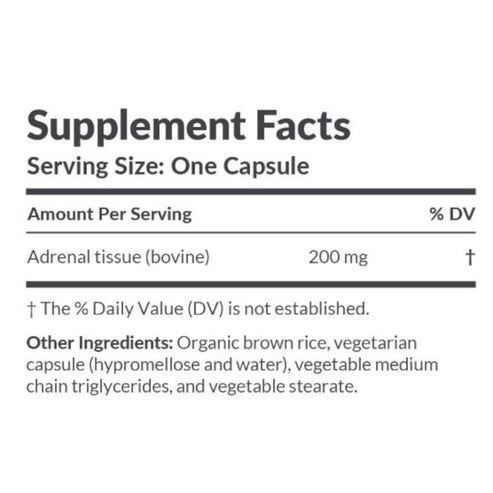Professional Formulas Pure Adrenal 200 60c