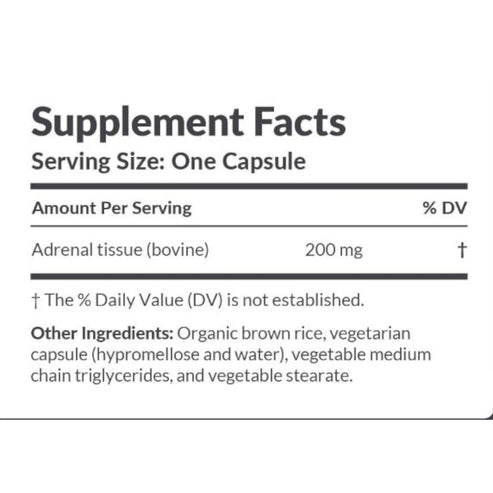 Professional Formulas Pure Adrenal 200 180c