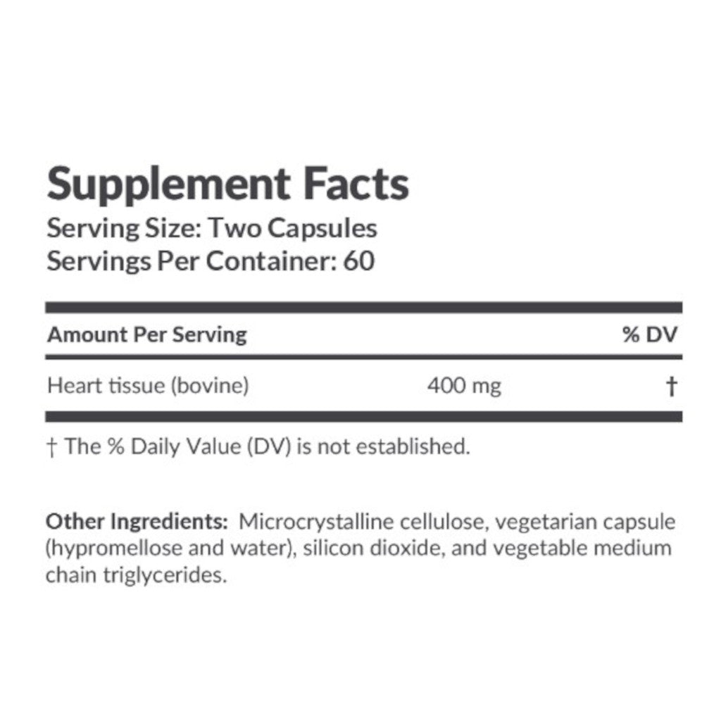 Professional Formulas Pure Heart 120c