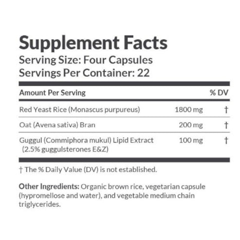 Professional Formulas Red Yeast Rice 90c