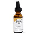 Bottle of 'Serotonin' homeopathic remedy by Professional Formulas on a white background