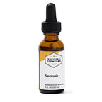 Bottle of 'Serotonin' homeopathic remedy by Professional Formulas on a white background