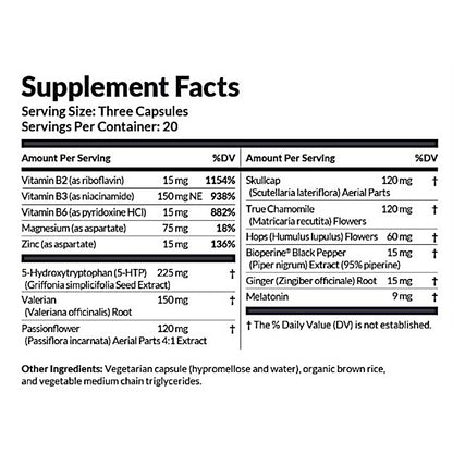 Professional Formulas Somnitol Plus 60c