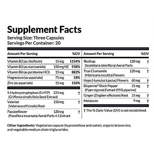 Professional Formulas Somnitol Plus 60c