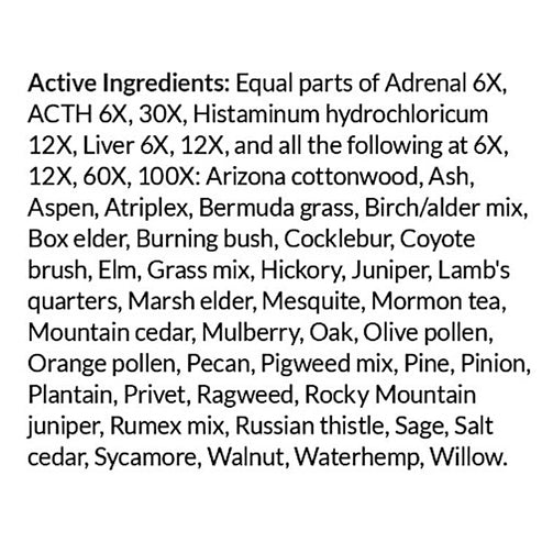 Professional Formulas Southwest Regional Allersode 2oz