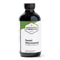 Bottle of Sweet Wormwood dietary supplement with a white label on a white background