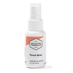 Throat spray bottle with 'Professional Formulas' branding on a white background