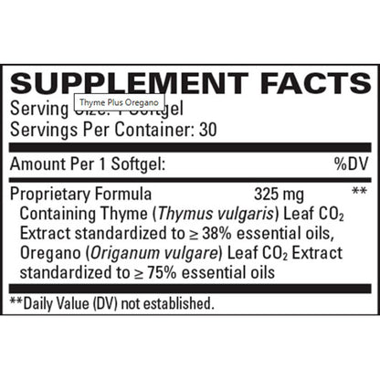 EuroMedica Thyme Plus Oregano 30sg