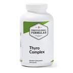 Supplement bottle labeled 'Thyro Complex' by Professional Formulas on a white background
