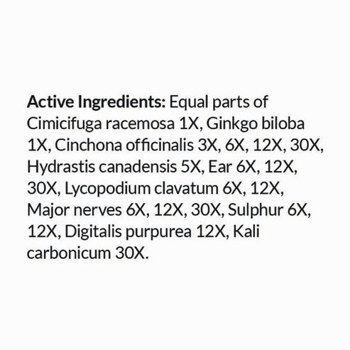 Professional Formulas Tinnitus Drops 2oz