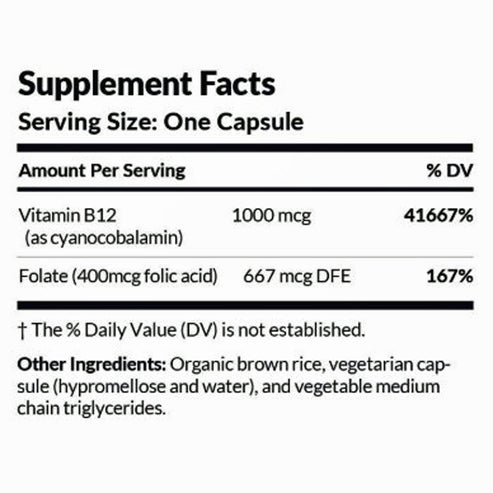 Professional Formulas Vitamin B12 60c