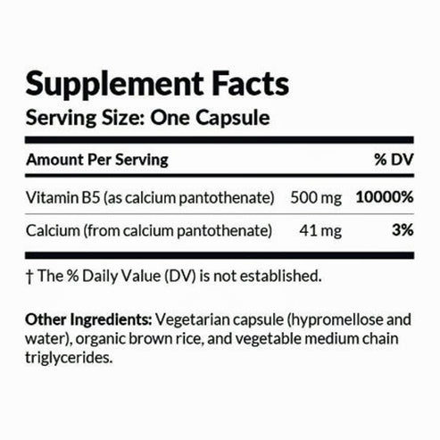 Professional Formulas Vitamin B5 90c