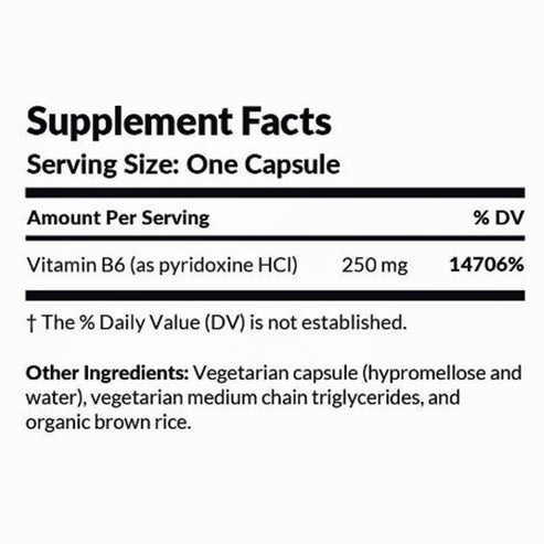 Professional Formulas Vitamin B6 Pyridoxine 90c