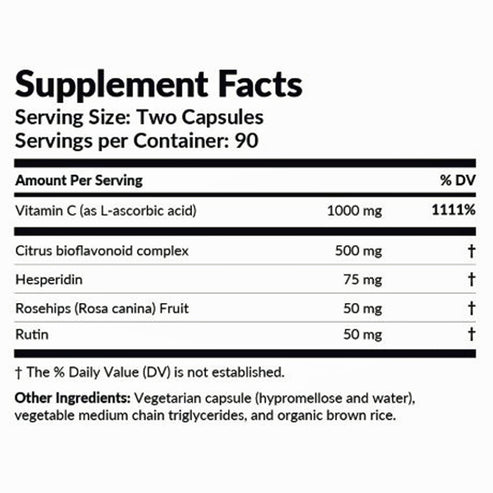 Professional Formulas Vitamin C 1000 Plus 180c