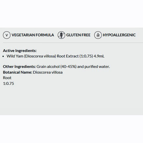 Professional Formulas Wild Yam (Dioscorea villosa) 16oz