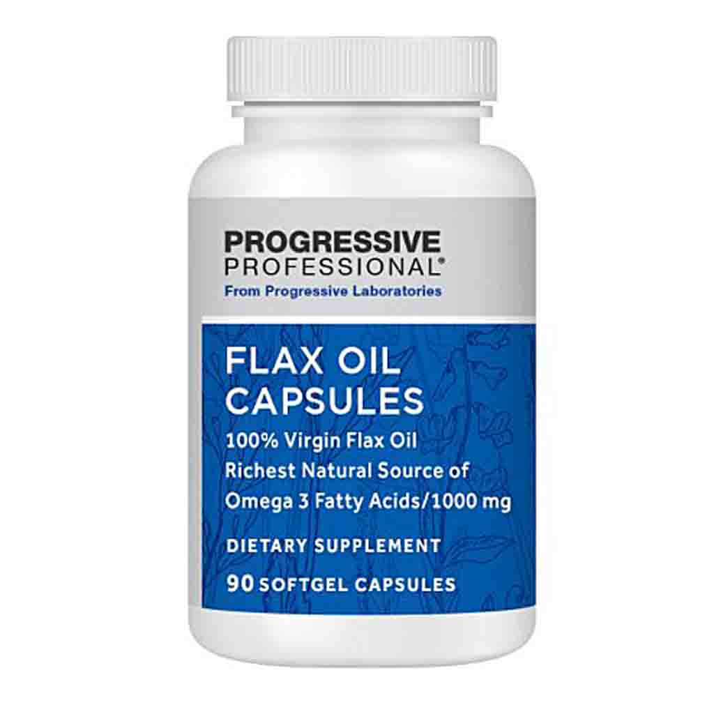 Progressive Labs Flax Oil Capsules 90 softgel capsules