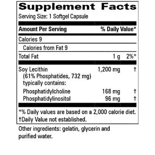 Progressive Labs Lecithin 1200mg 100sg