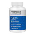 A white plastic bottle of Progressive Professional M.C.
