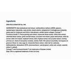 A text-based ingredients list for MSM Rejuvenator No. 945, detailing the various natural extracts and ingredients included in the product.