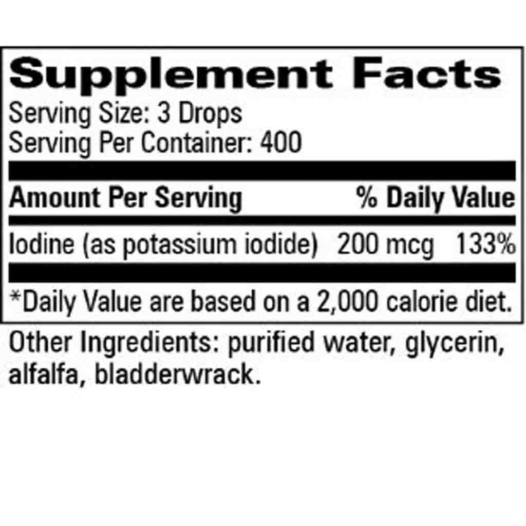 Progressive Labs Organo Iodine Drops 2oz