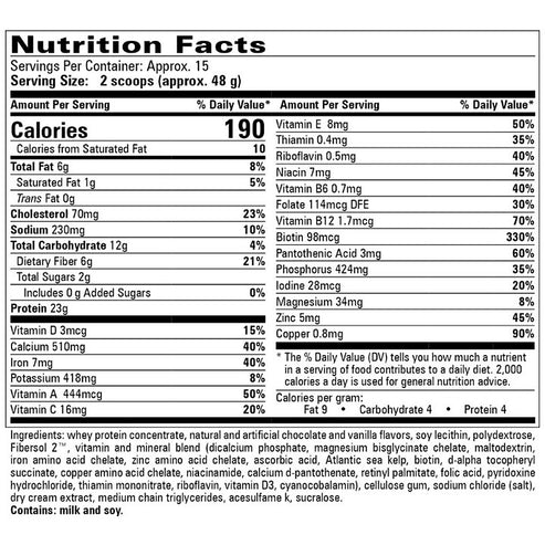 Progressive Labs Skip-A-Meal 25.4oz chocolate