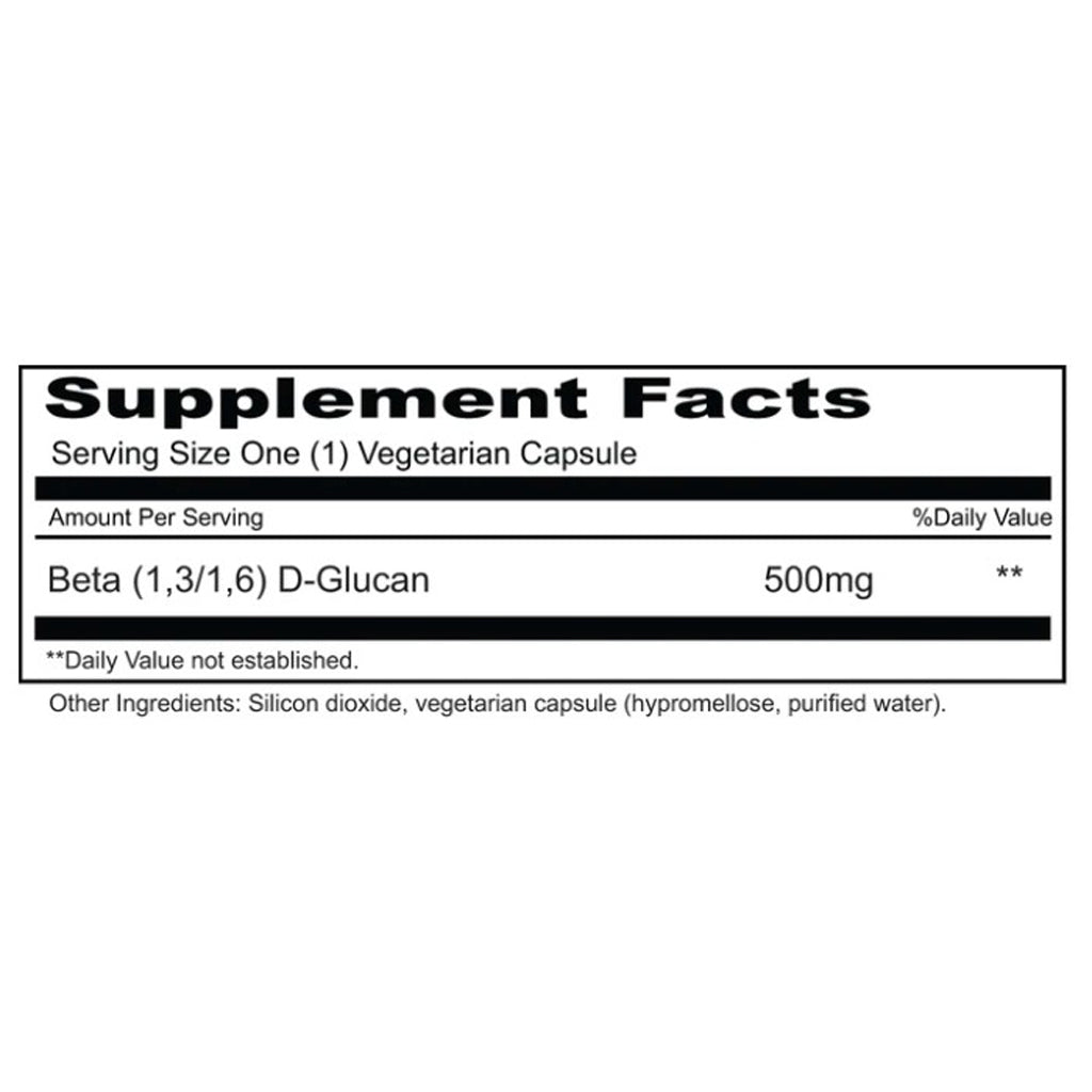 Priority One Beta Glucan 100vc