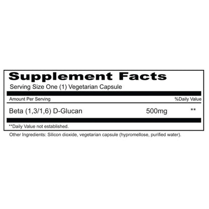 Priority One Beta Glucan 100vc