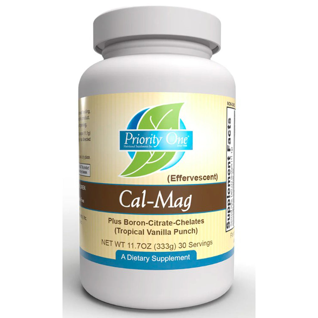 Priority One Cal-Mag 11.7 oz Tropical Vanilla Punch 30 servings