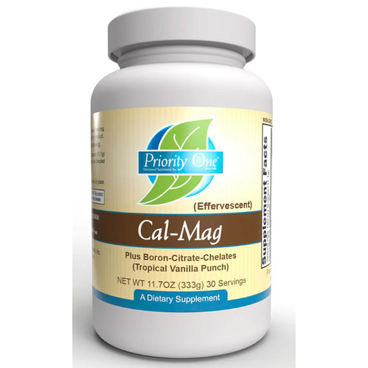 Priority One Cal-Mag 11.7 oz Tropical Vanilla Punch 30 servings